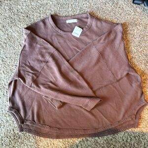 NWT Free People oversized eclipse tee